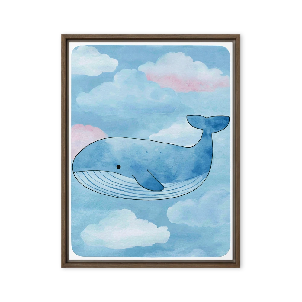 Whale in the Clouds | Art Print