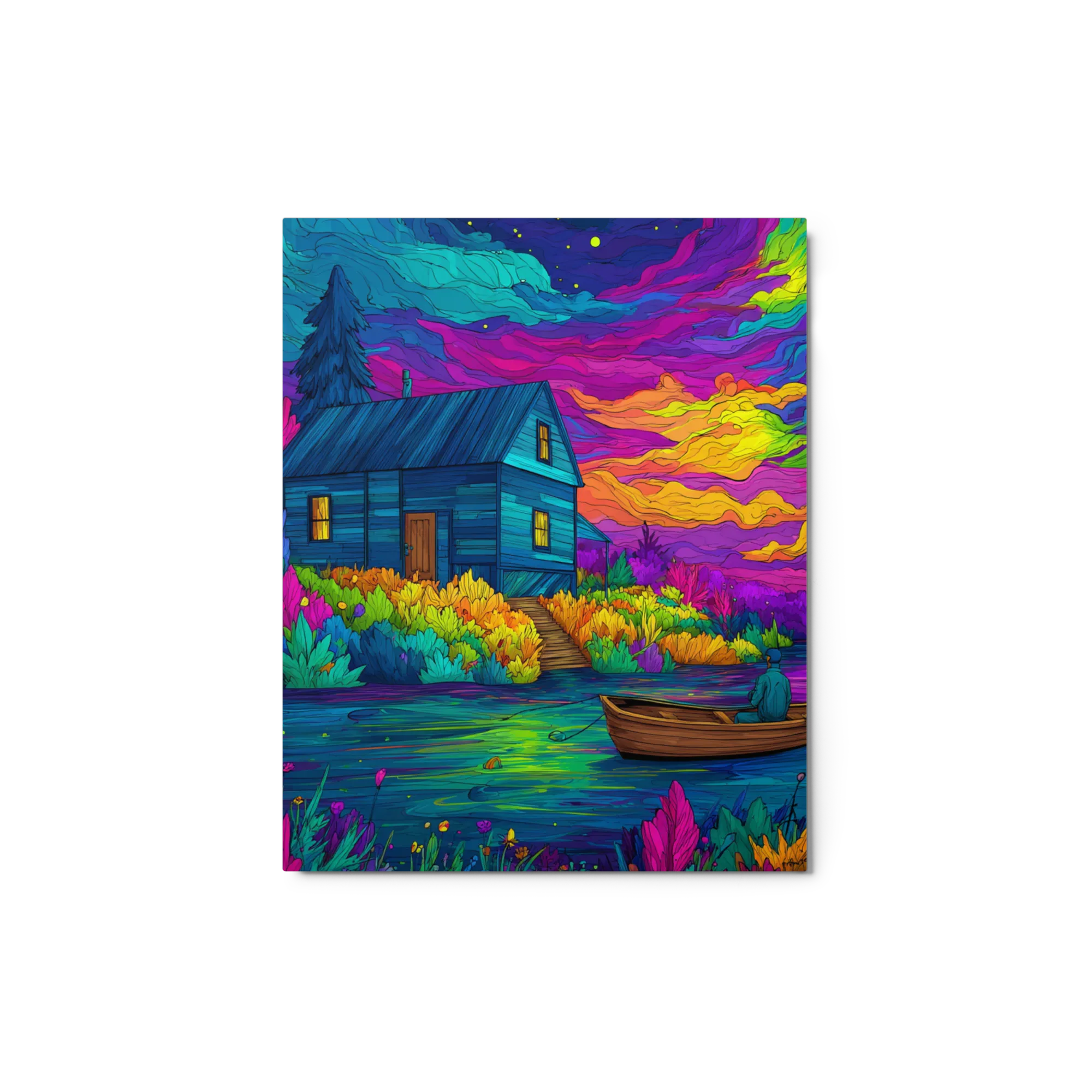 Vibrant River House