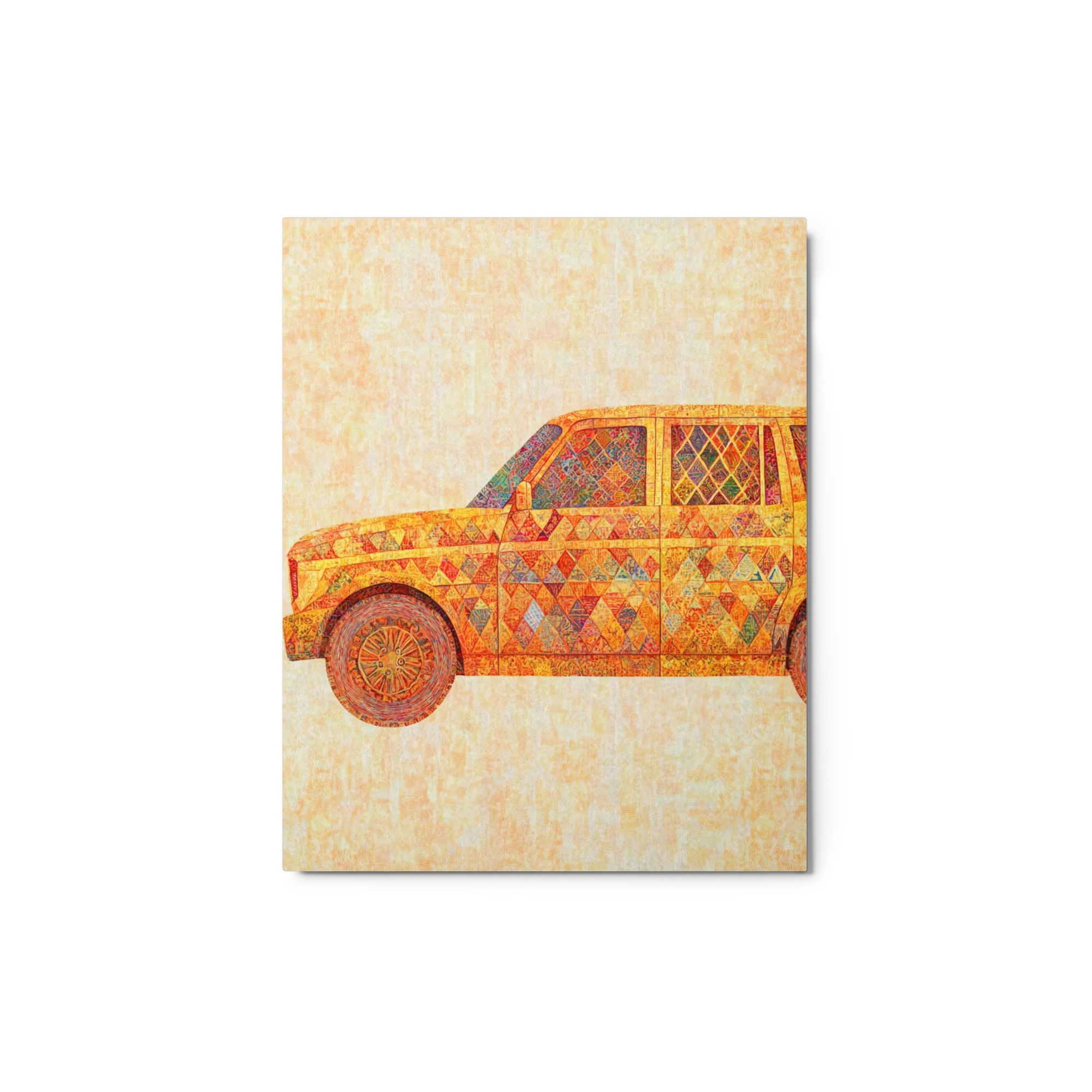 The Mosaic Cruiser 
 Poster with Black Frame | 16″x 20″