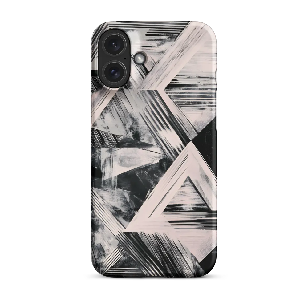 Geometric Triangles Abstract | Phone Case