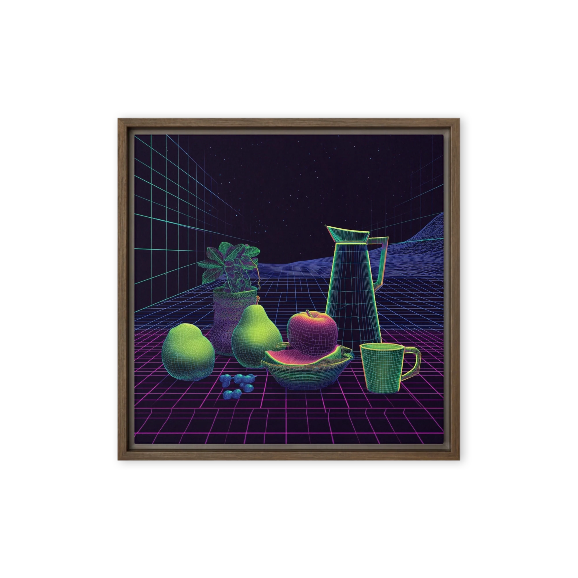 Retro Cyber Still Life