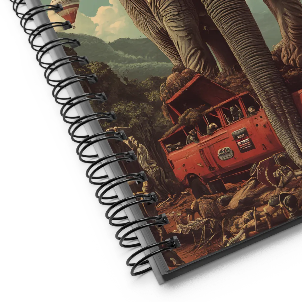 Overrun World 
 Spiral Notebook | 140 pages