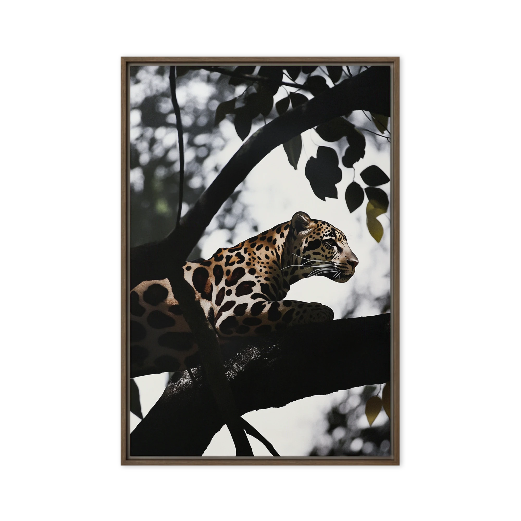 Leopard on a Branch | Art Print