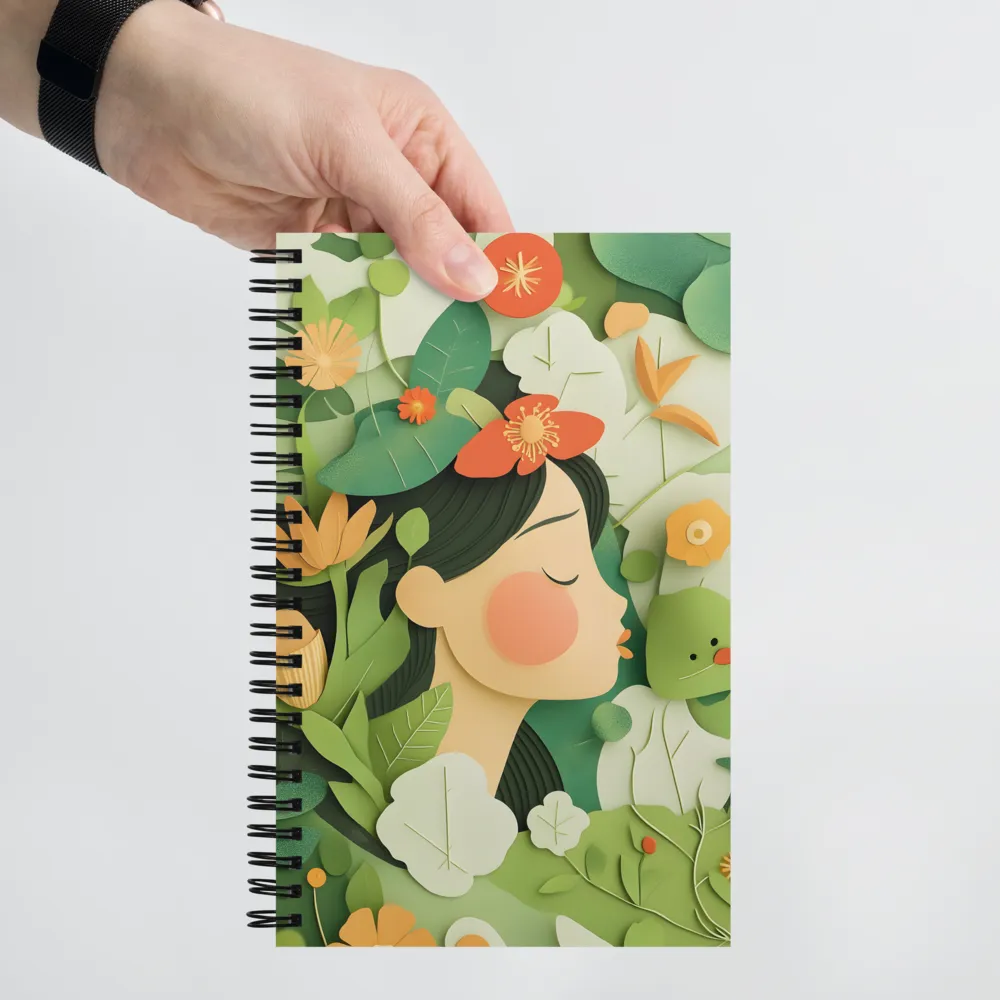 Botanical Serenity 
 Spiral Notebook | 140 pages