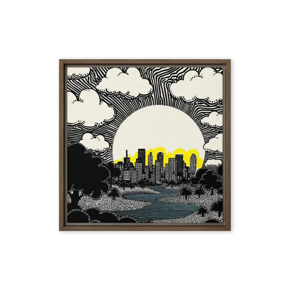 Graphic City Skyline | Art Print
