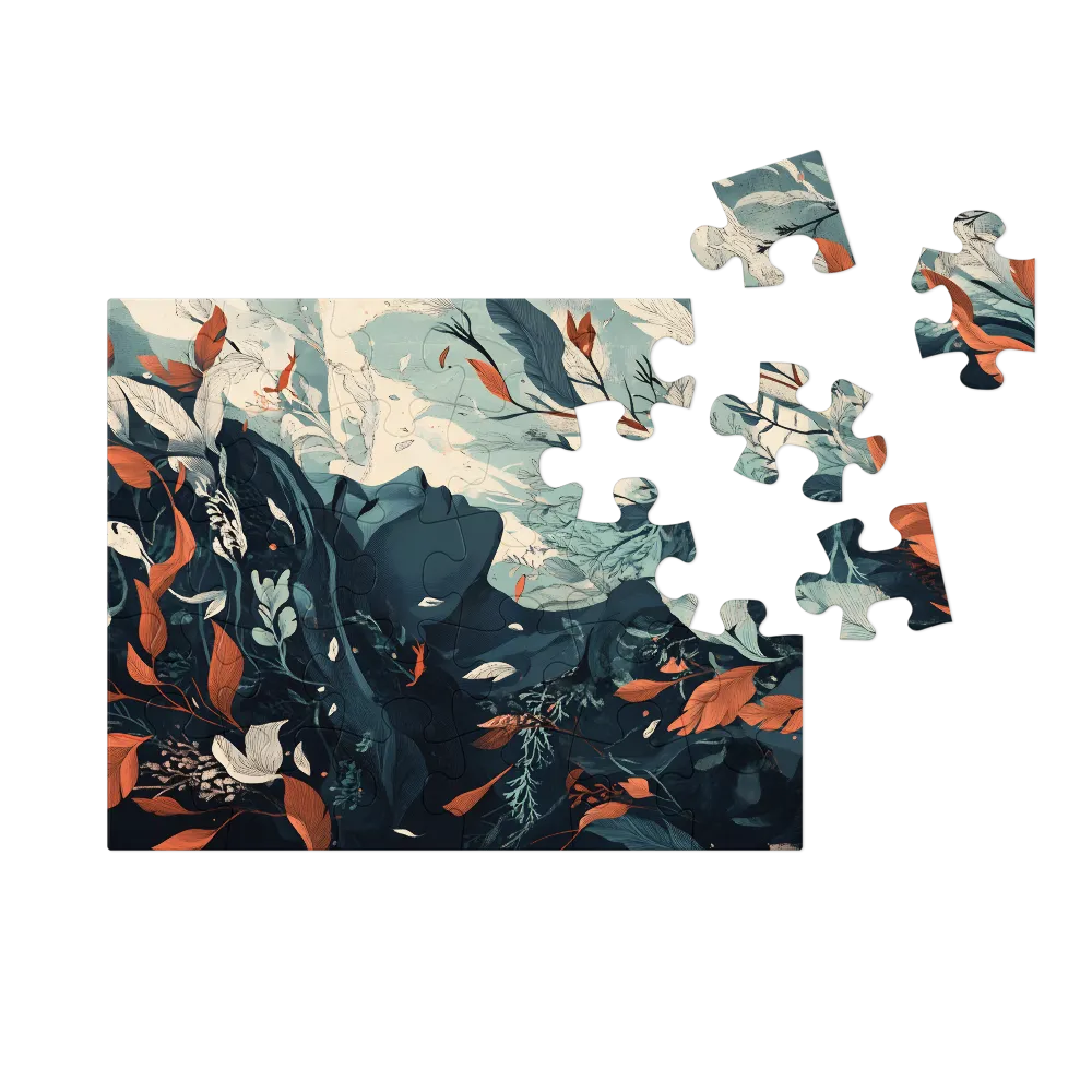 Flowing Nature Spirit 
 Jigsaw Puzzle in Tin Box
