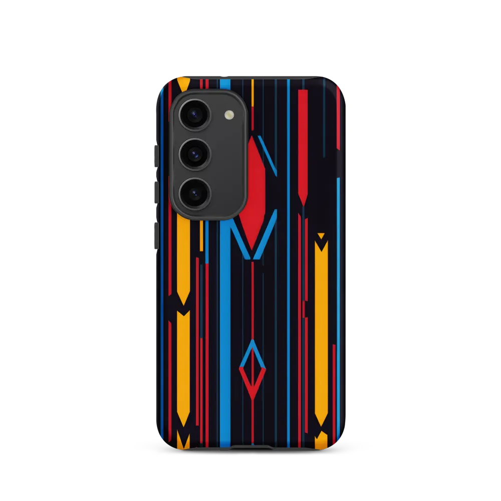 Abstract Chevron Grid | Phone Case