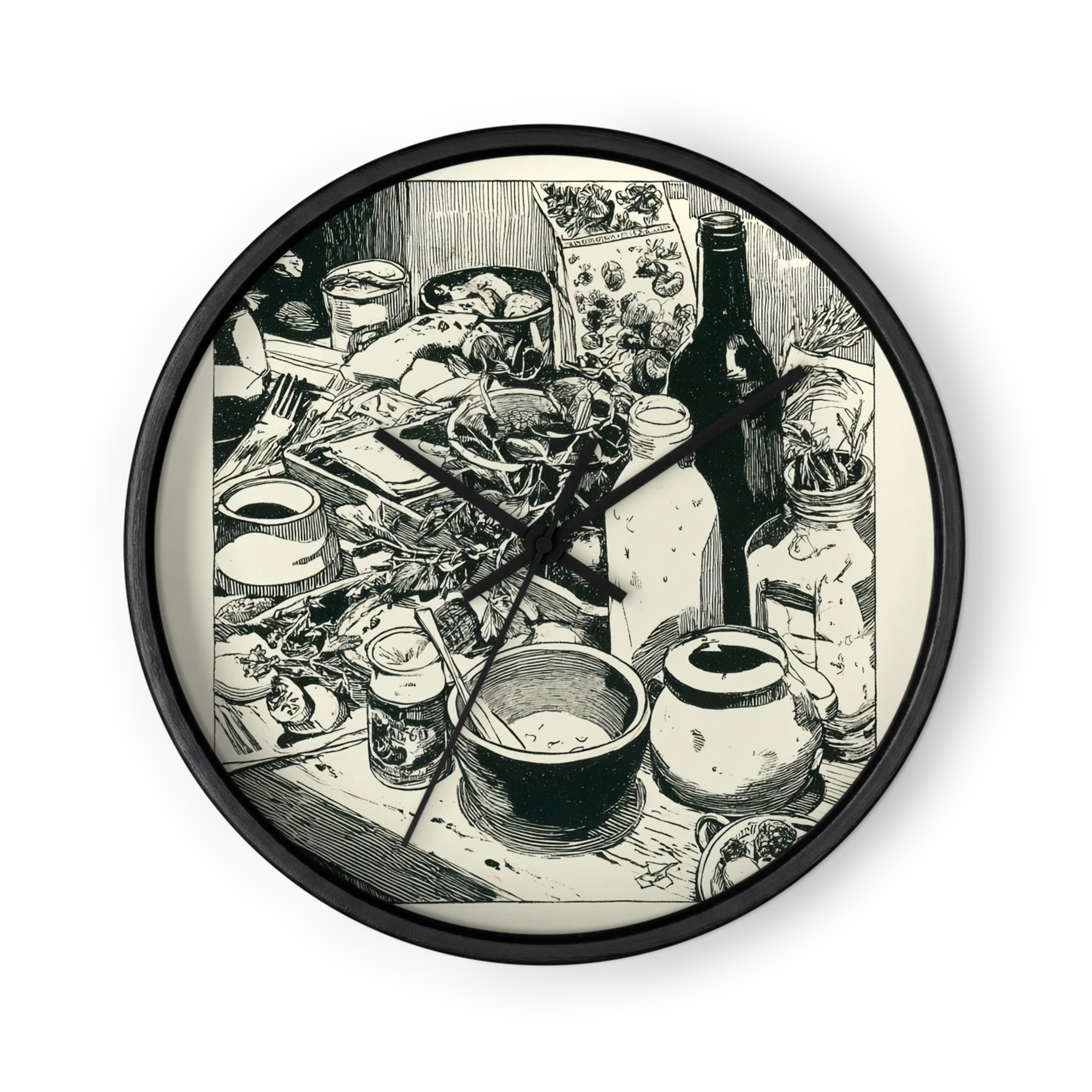 Kitchen Still Life Illustration