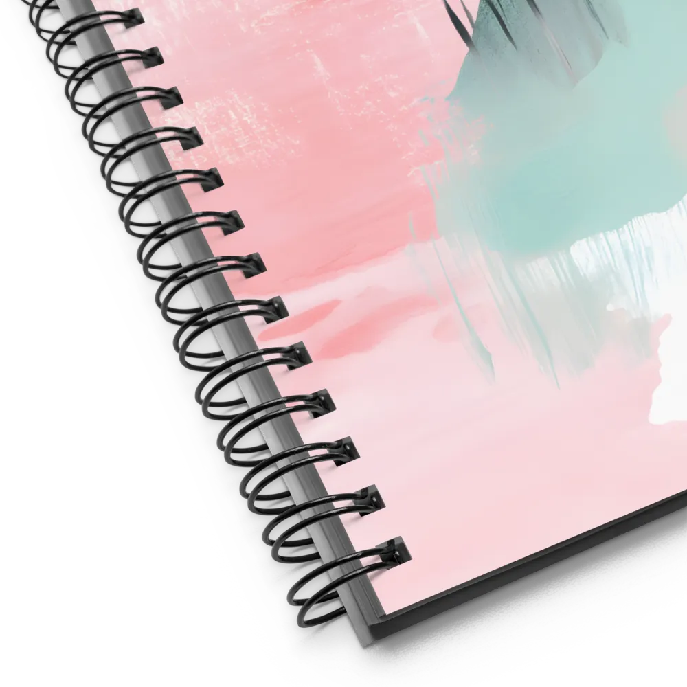 Ethereal Fashion Silhouette 
 Spiral Notebook | 140 pages