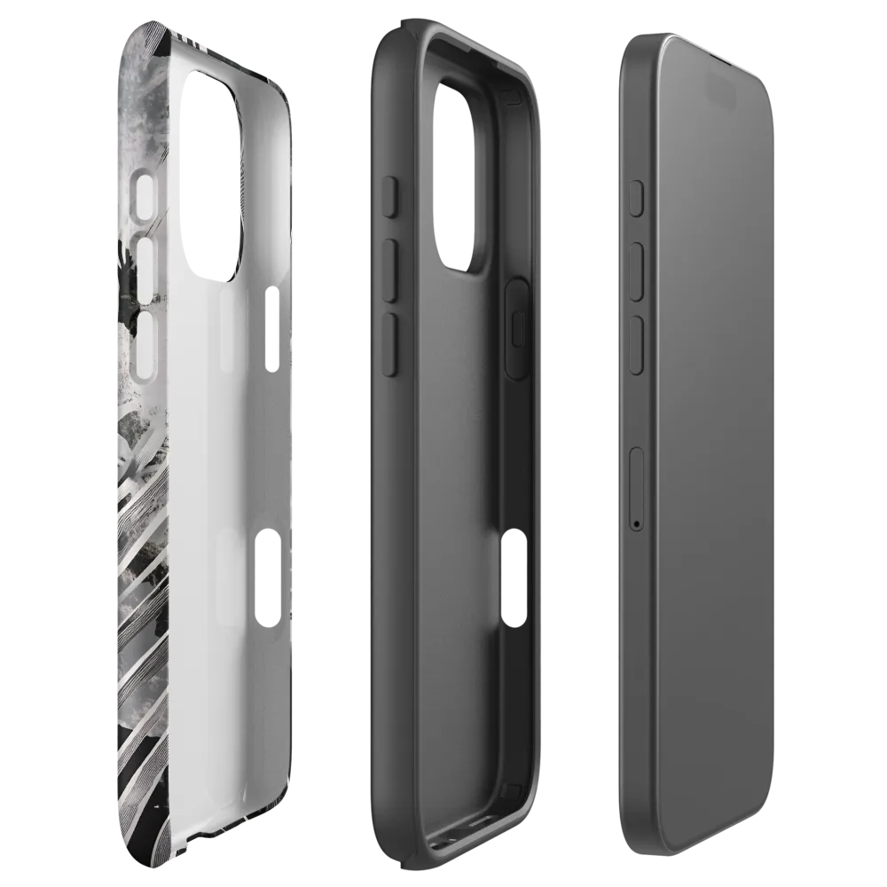Fluid Monochromatic Profile | Phone Case