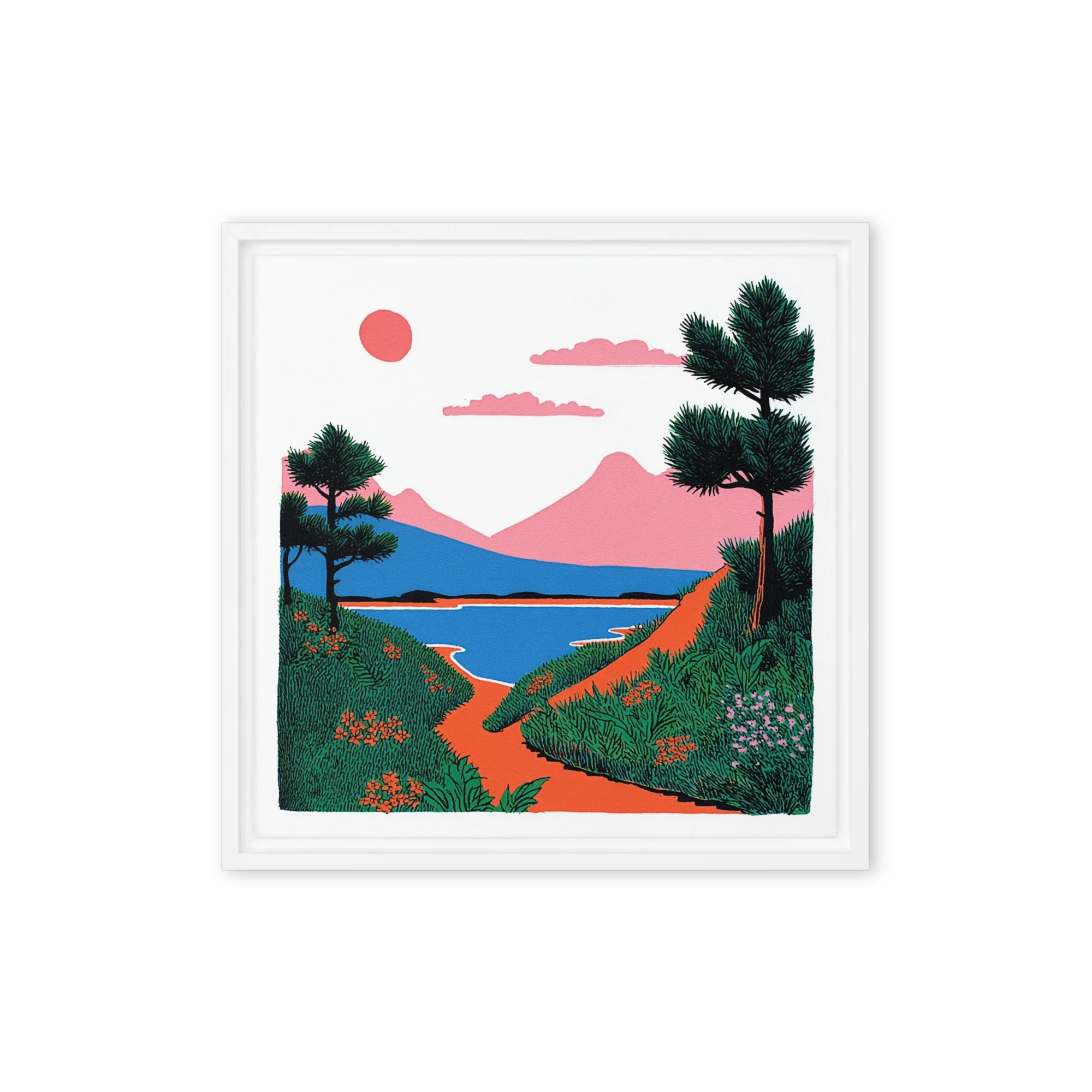 Pink Mountain Pathway