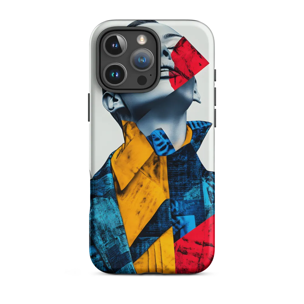 Fragmented Confidence: A Surreal Fashion Portrait | Phone Case