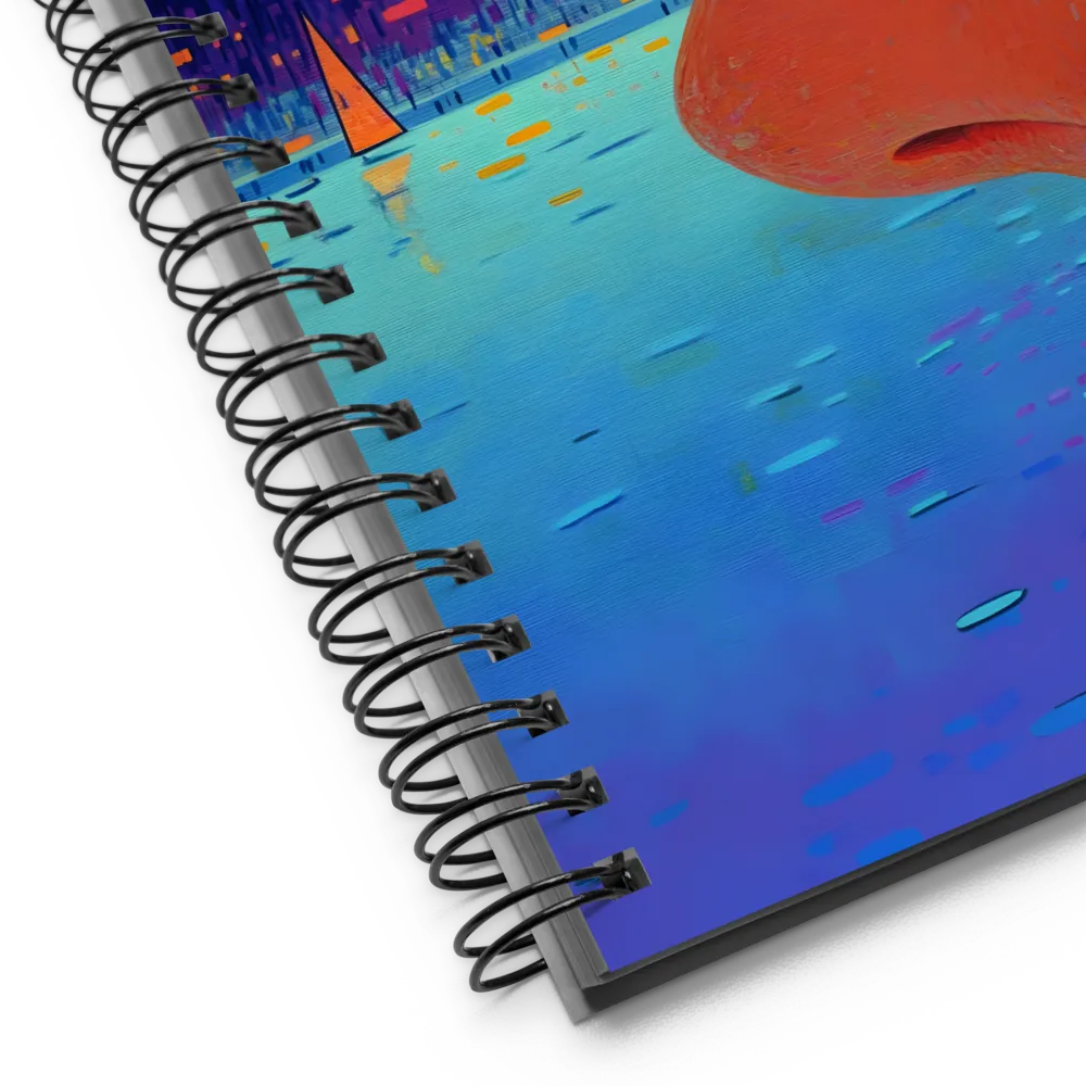 Reflective City Gaze 
 Spiral Notebook | 140 pages