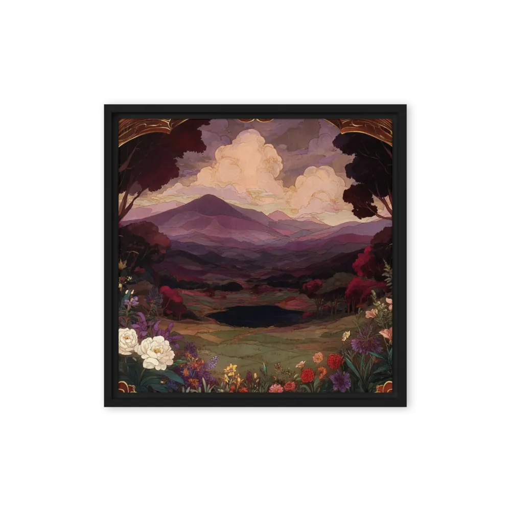 Twilight Valley 
 Canvas | 12″x 12″