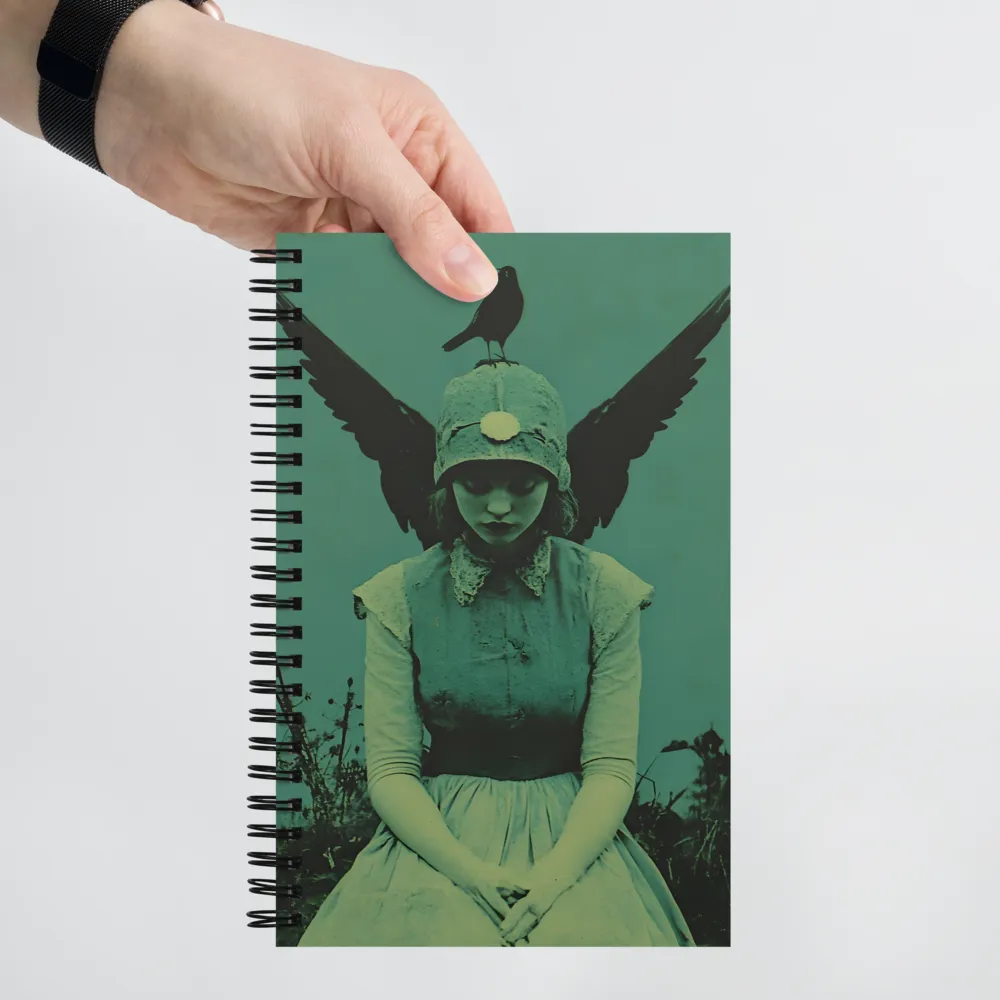 The Crow's Whisper 
 Spiral Notebook | 140 pages