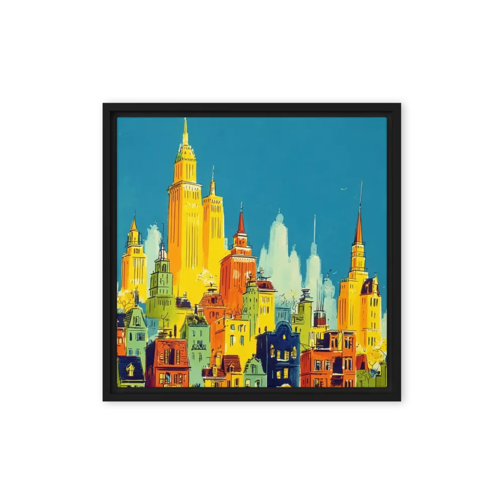 Mid-Century Cityscape | Art Print