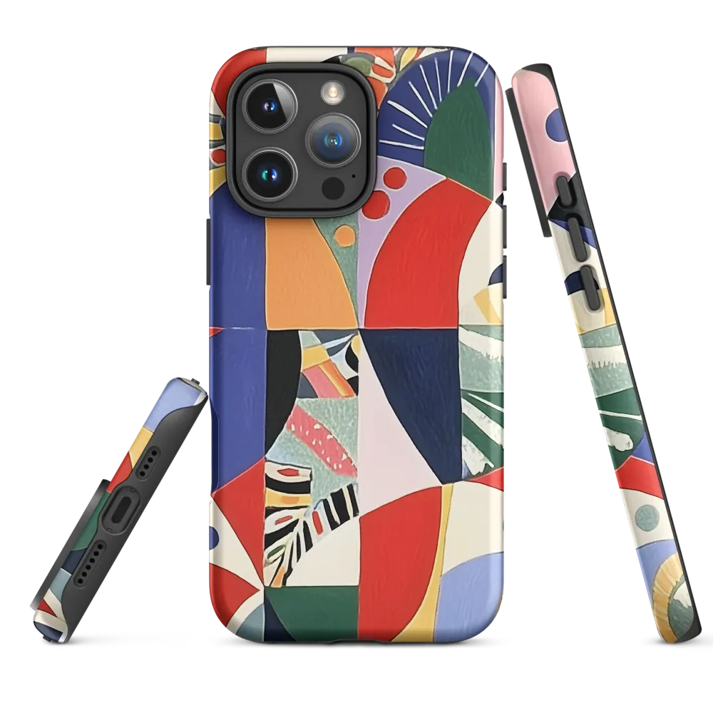 Vibrant Abstract Geometric Design