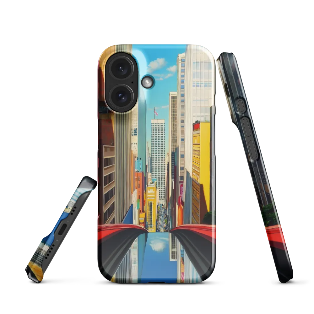 Urban Reflection Vista 
 iPhone 17 | Snap Case