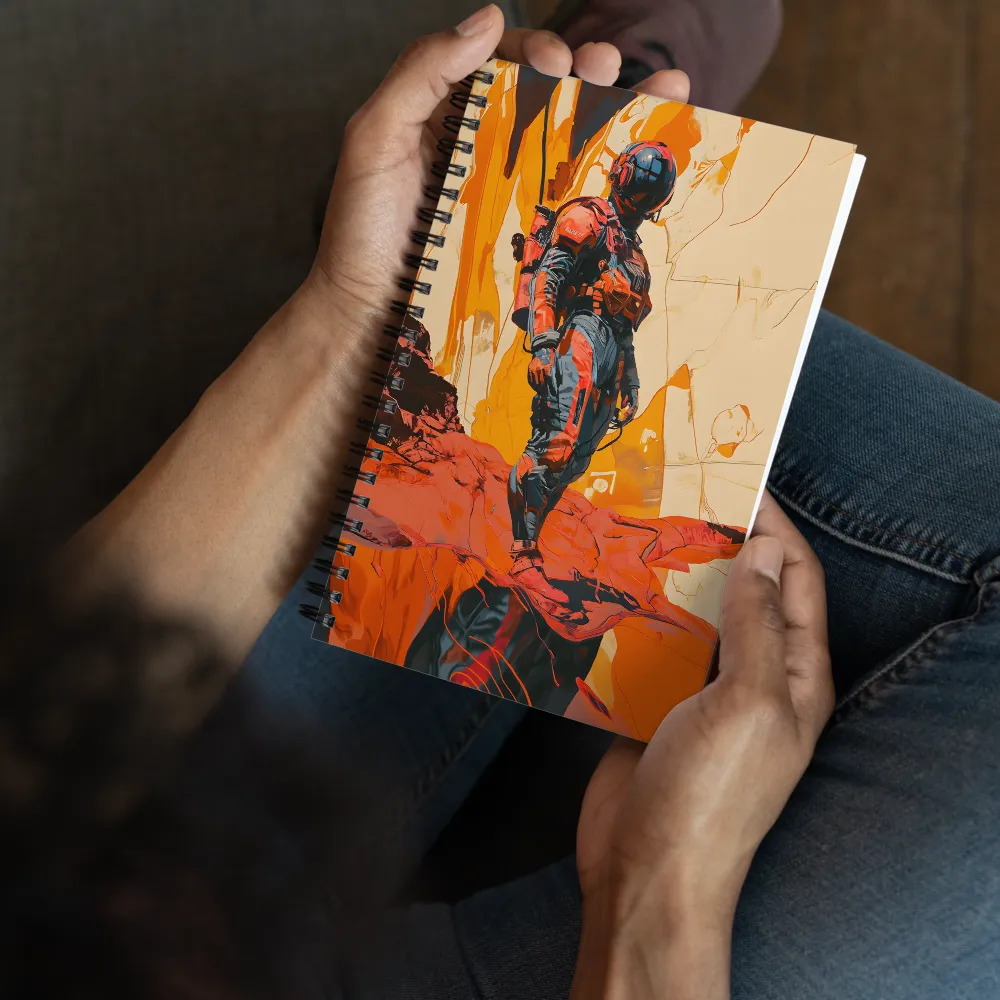 Mars Explorer 
 Spiral Notebook | 140 pages