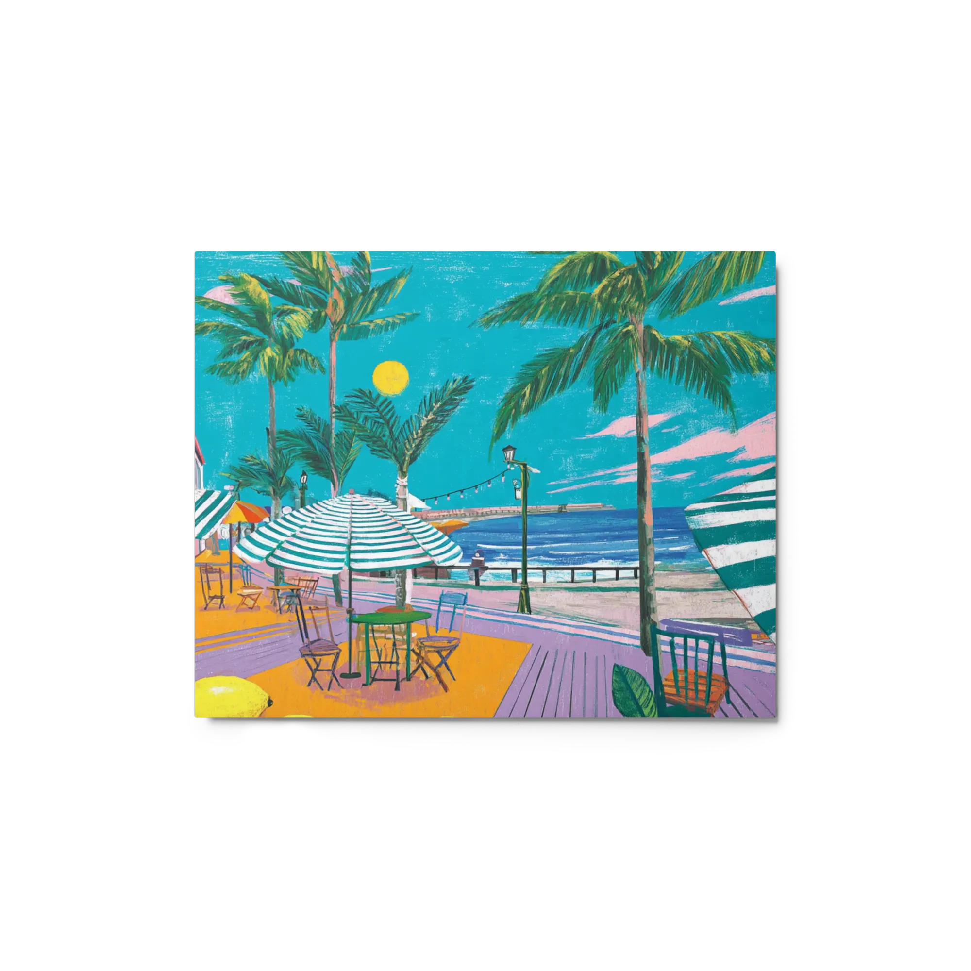 Sunny Beachside Cafe