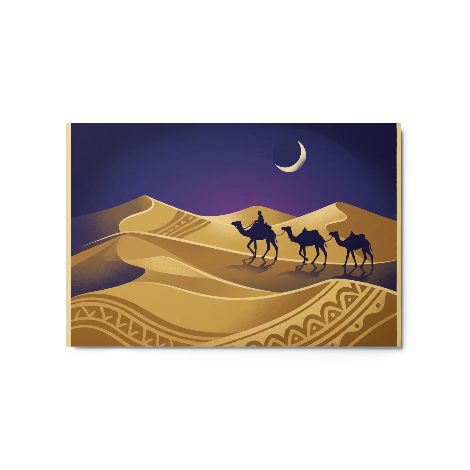 Moonlit Desert Journey