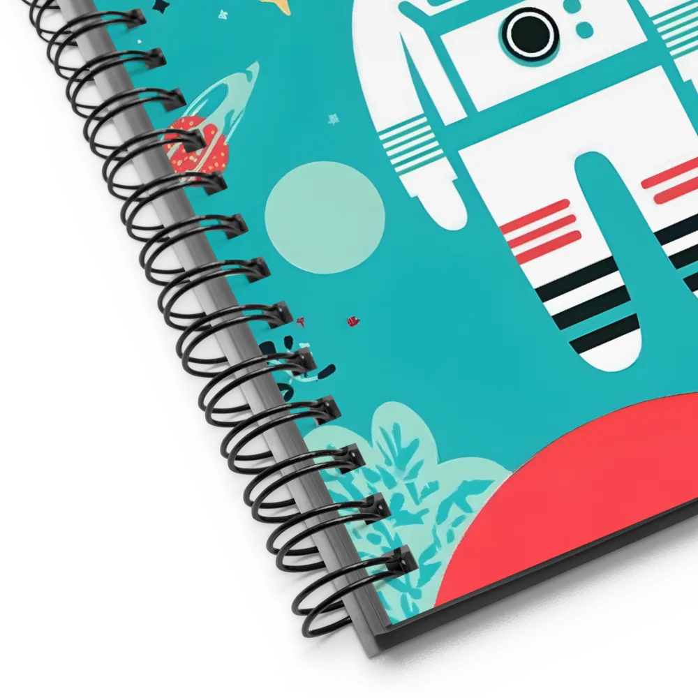 Little Astronaut's Space Adventure 
 Spiral Notebook | 140 pages