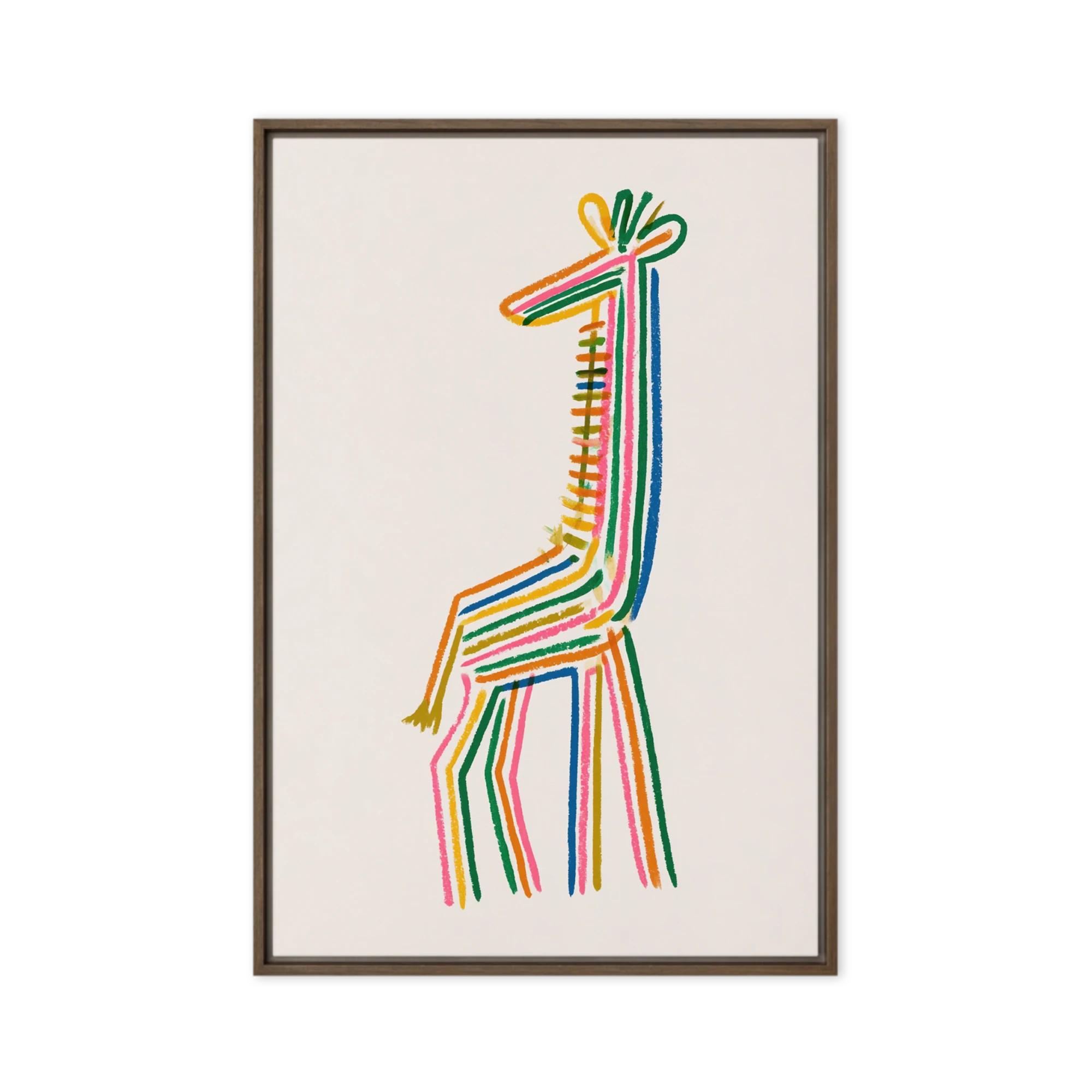 Rainbow Line Giraffe