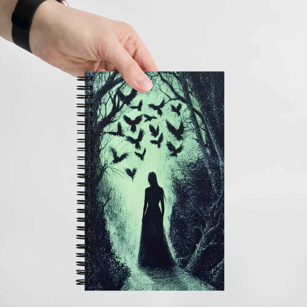 Whispers of the Darkwood 
 Spiral Notebook | 140 pages