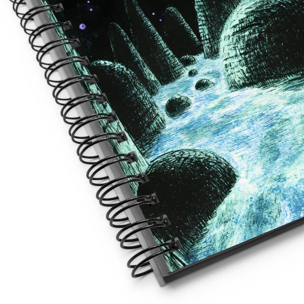 Cosmic River Journey 
 Spiral Notebook | 140 pages