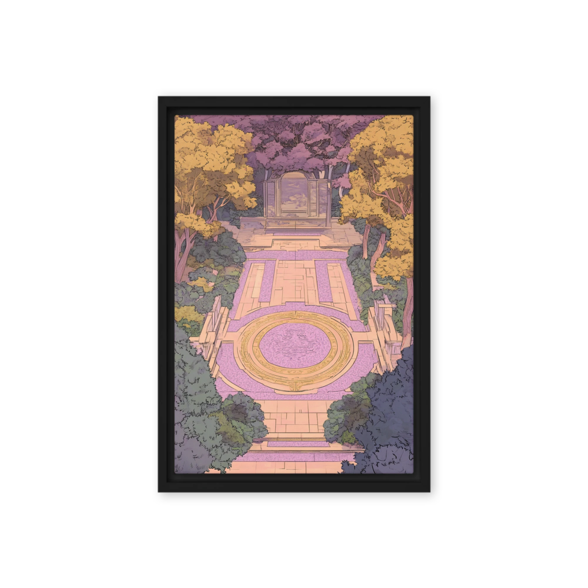 The Mystical Garden Path | Art Print