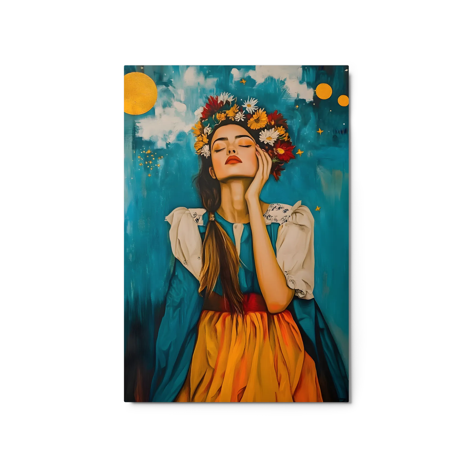 Dreamy Floral Portrait