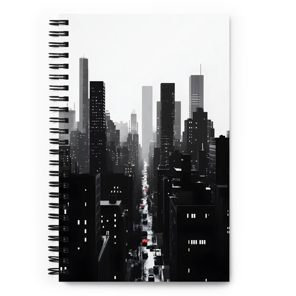Urban Noir Night 
 Spiral Notebook | 140 pages