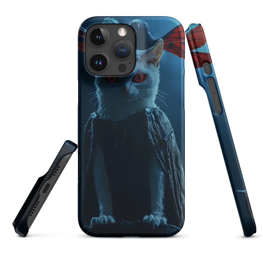 Surreal Cat with Bird and Moth Wings | Phone Case