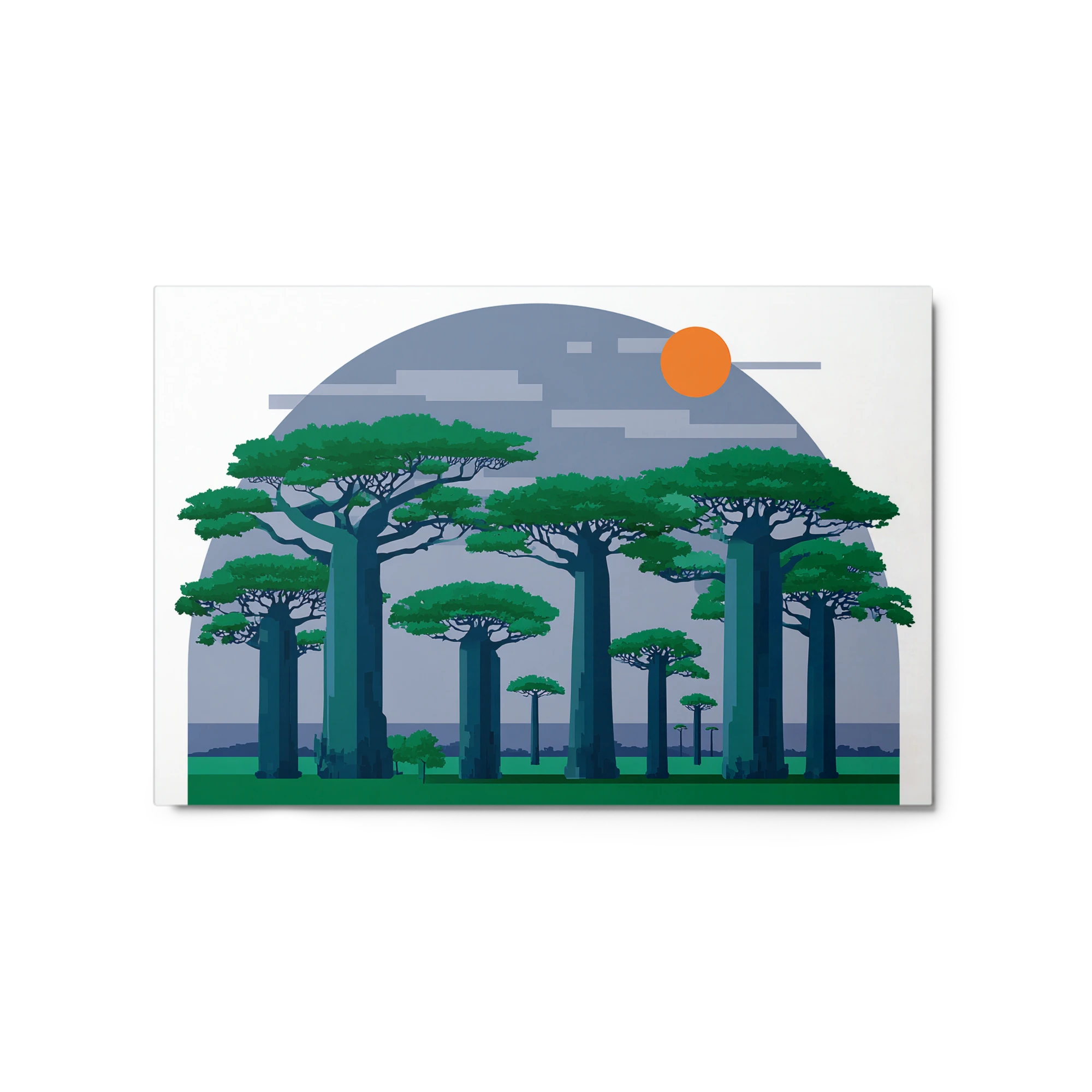 Baobabs at Dusk