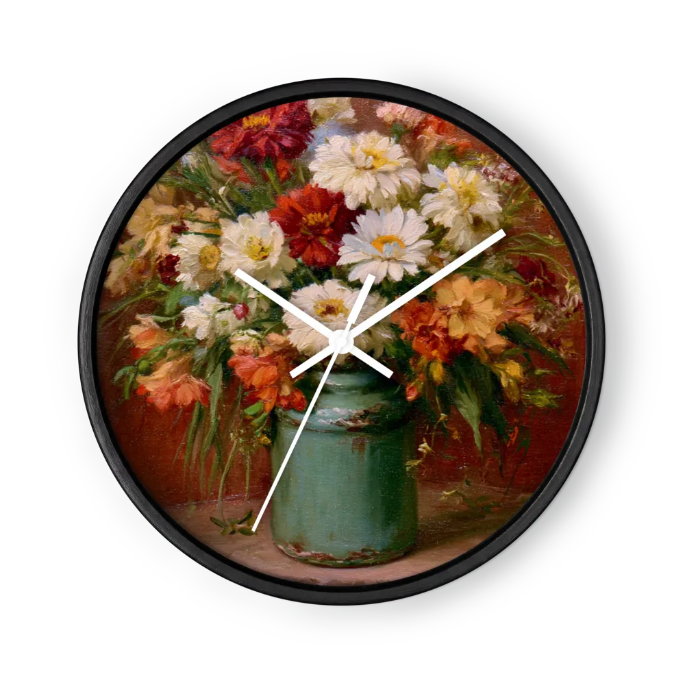 Bouquet in Green Jug