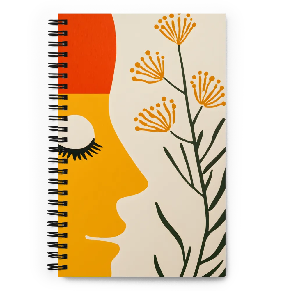 Floral Contemplation 
 Spiral Notebook | 140 pages
