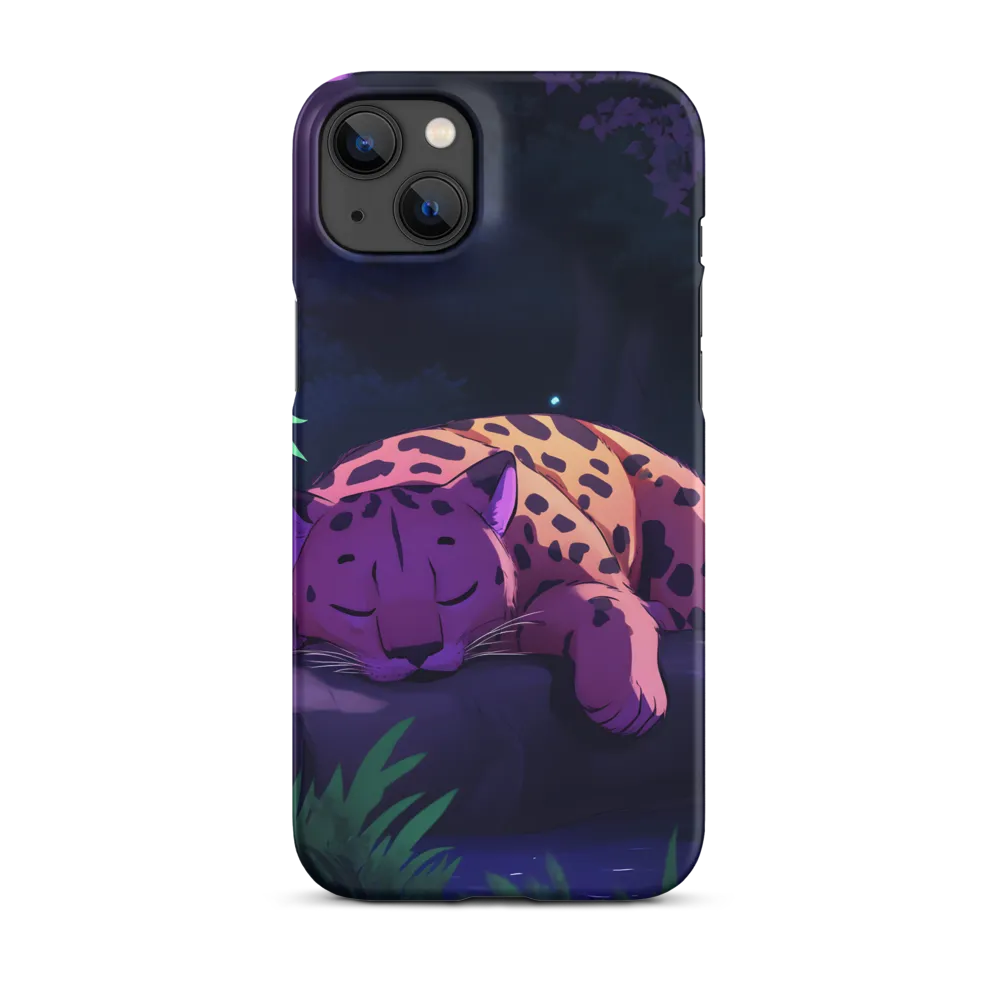Sleeping Leopard in Jungle | Phone Case