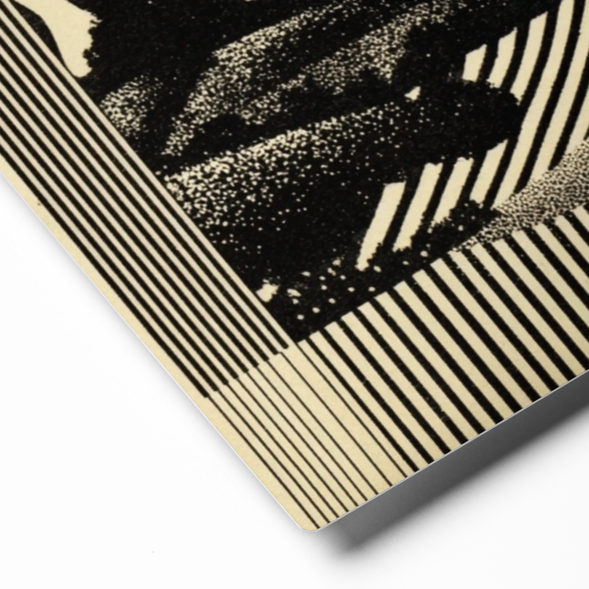 Monochrome Mirage 
 Canvas | 12″x 12″