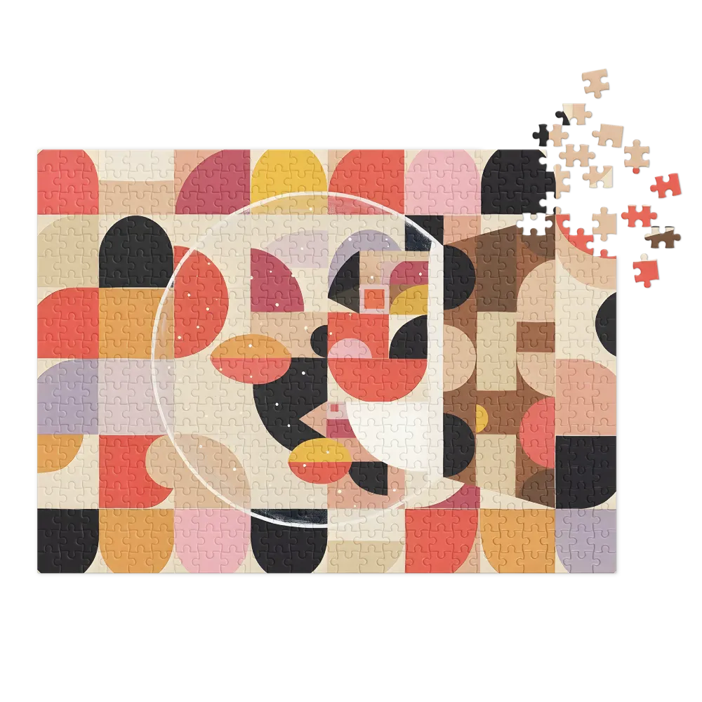 Geometric Snow Globe | Jigsaw Puzzles
