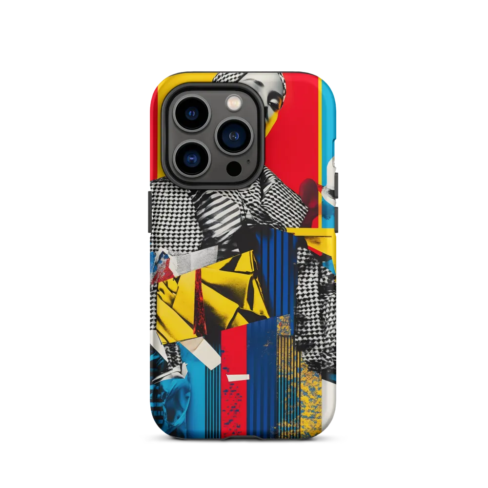 Vibrant Pop Art Collage with Fashion Model | Phone Case