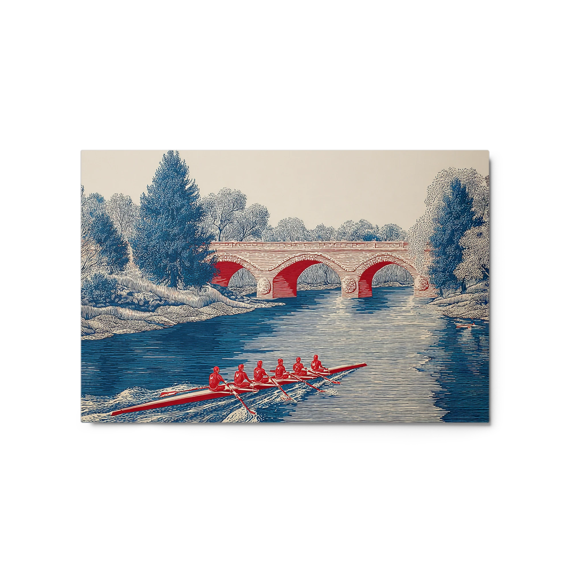 Rowers on the River