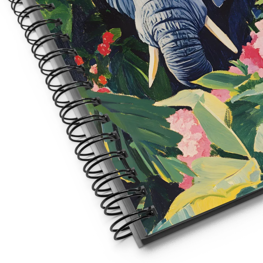 Hidden Jungle Elephant 
 Spiral Notebook | 140 pages