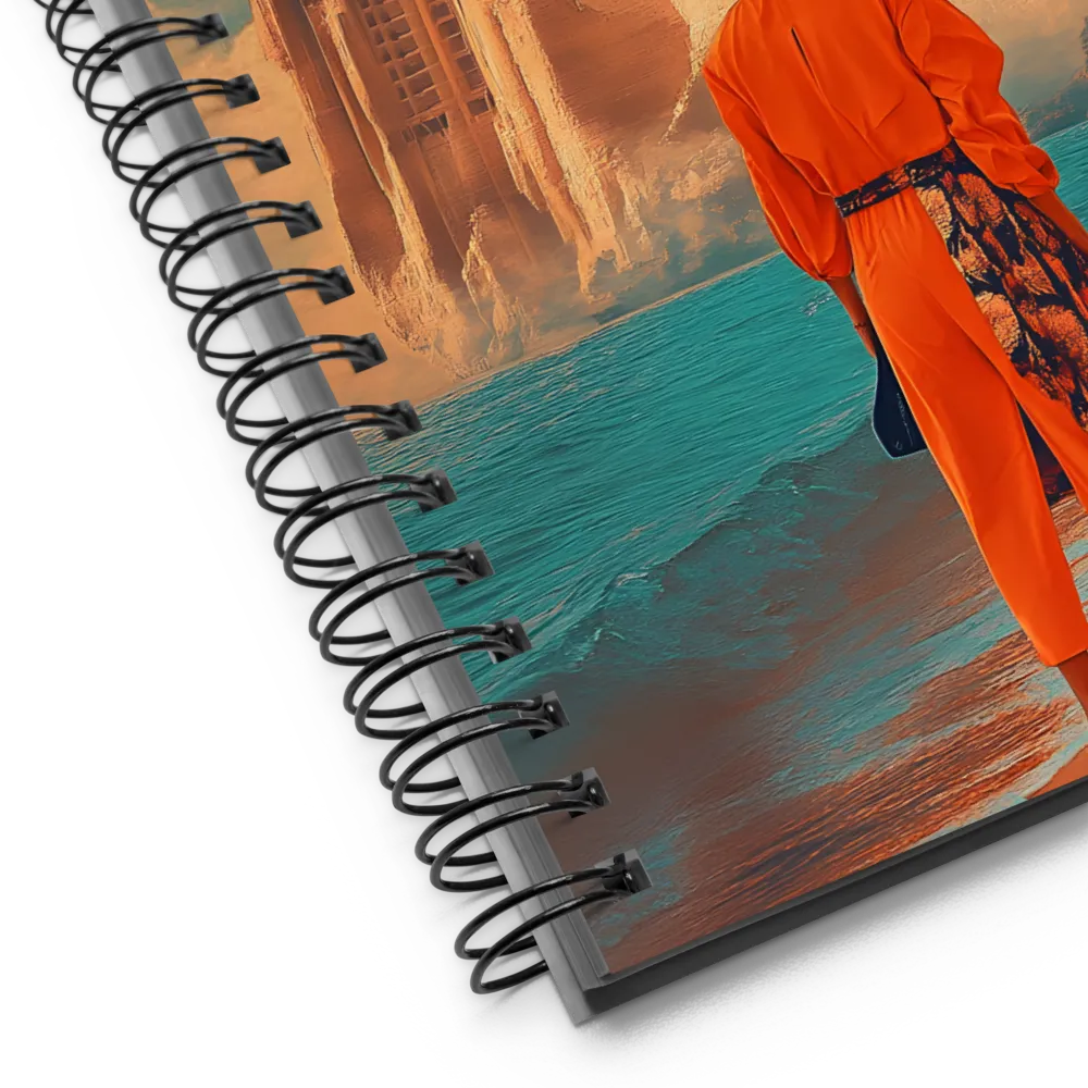 The Orange Shore 
 Spiral Notebook | 140 pages