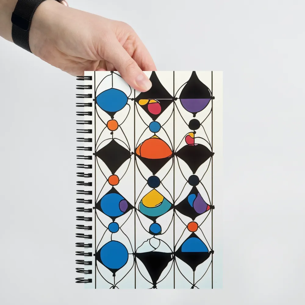 Interlocking Forms 
 Spiral Notebook | 140 pages
