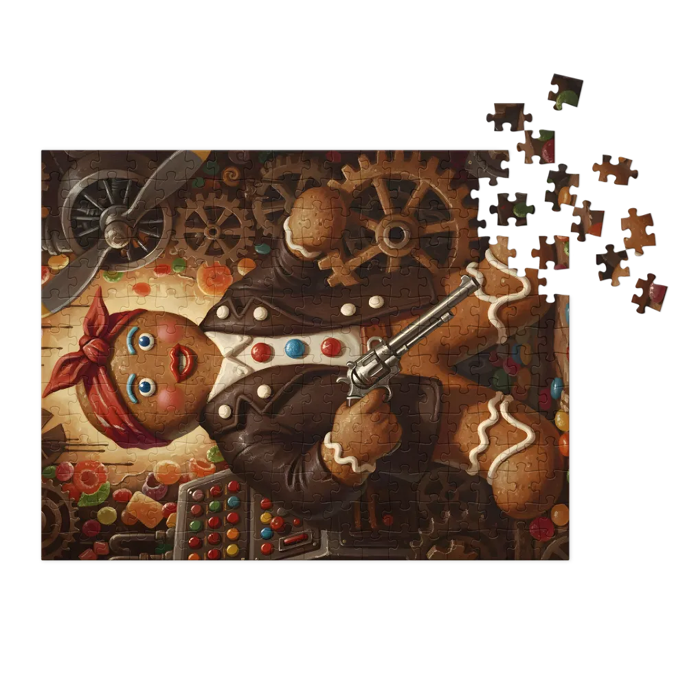 Gingerbread Gunslinger | Jigsaw Puzzles