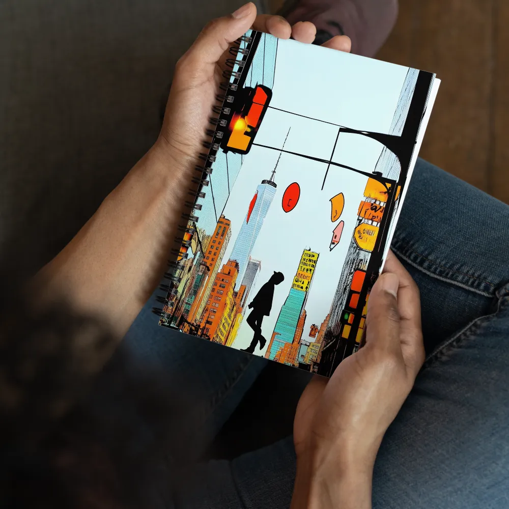 Urban Silhouette Dream 
 Spiral Notebook | 140 pages
