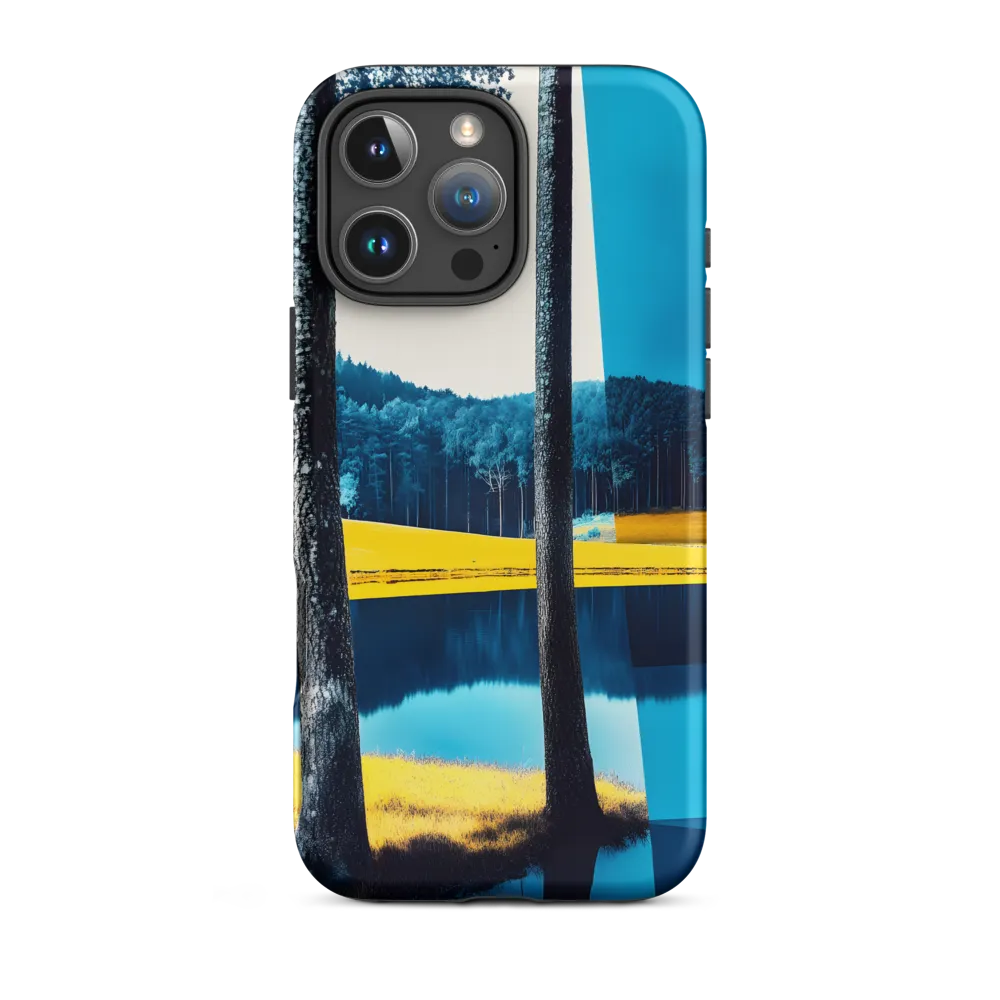 Surreal Landscape with Trees and Water | Phone Case
