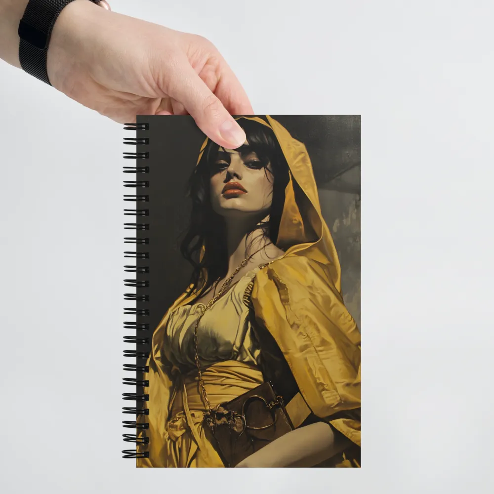 Veiled Confidence | Spiral Notebook