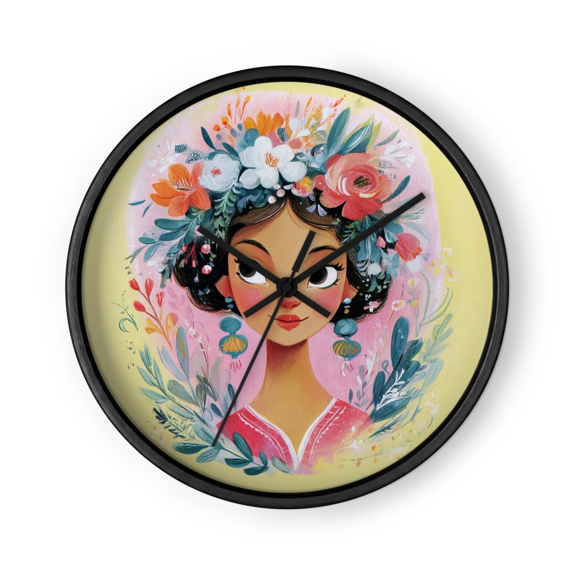 Woman with Floral Crown