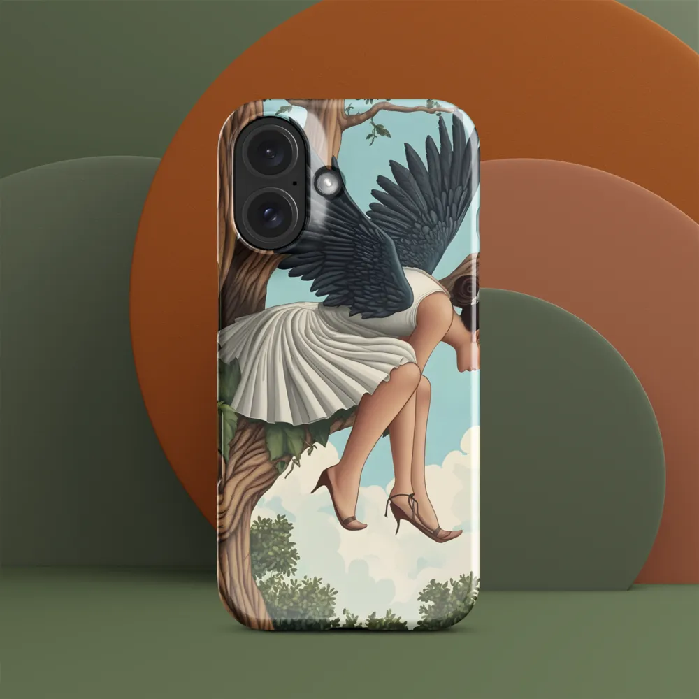 The Winged One's Perch 
 iPhone 17 Pro Max | Snap Case